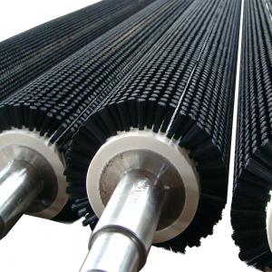 Food Industry Cleaning Equipment Brushes , PP / Nylon Cylindrical Roller Brush