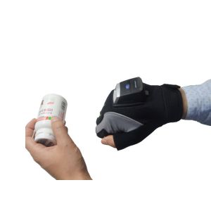 Handheld 1D Bluetooth bar code reader Hands-Free with Glove for logistics
