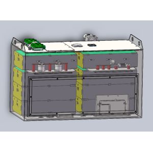 China No Counterweight Lithium Power Pack Lithium Battery System 51.2v405ah on sale