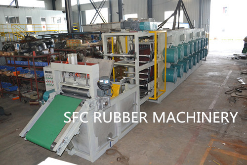 Fully Automatic Rubber Batch Off Cooling Machine Interlock Design
