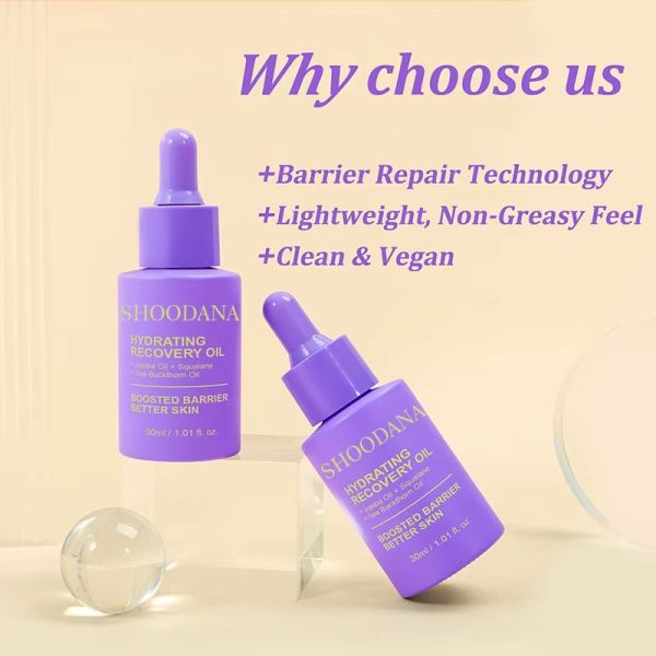 Organic Vegan Vitamin C & Hyaluronic Acid Face Oil ODM Cosmetics