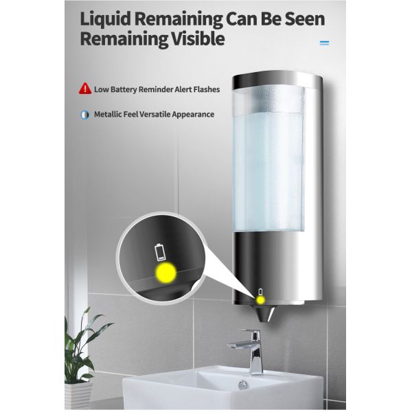 Hotel Shampoo Conditioner Shower Gel Dispenser Wall Mounted Shower Dispenser