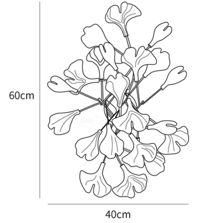 Hotel Elegant Magnolia Flower Ceramic Wall Lamp