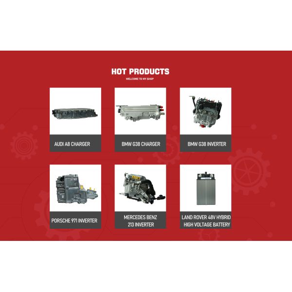 BMW X5 F15 Vehicle Inverter 20B079100045 1891268-04 9494405 LE125D 5