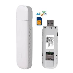 China Pocket 150Mbps USB Hotspot Router , Mobile 4G LTE USB WiFi Modem SMS Sim Card wholesale