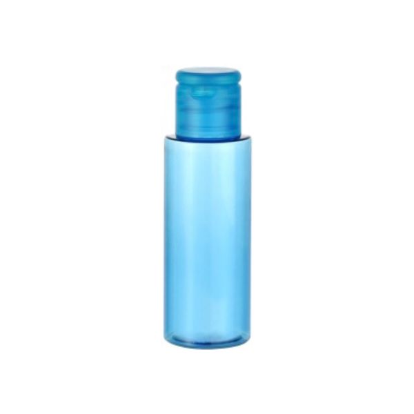 Custom Color 120ml Plastic PET Bottle for Lotion Capacity 120ML 24/410 Flip Top Cap