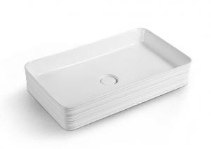 China Deck Mounted Above Counter Ceramic Bathroom Sink Basin wholesale