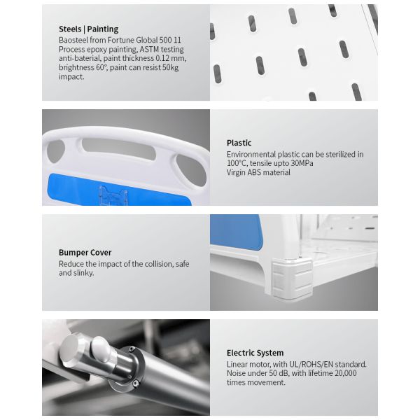 Ready Stock Hospital Medical Bed Electric Prices