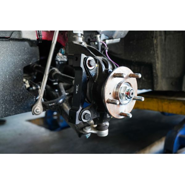 Honda Civic EG6 EK9 EX Seden P40S 4 Piston Forged Caliper With 330*28mm Rotor 17 inch Wheel