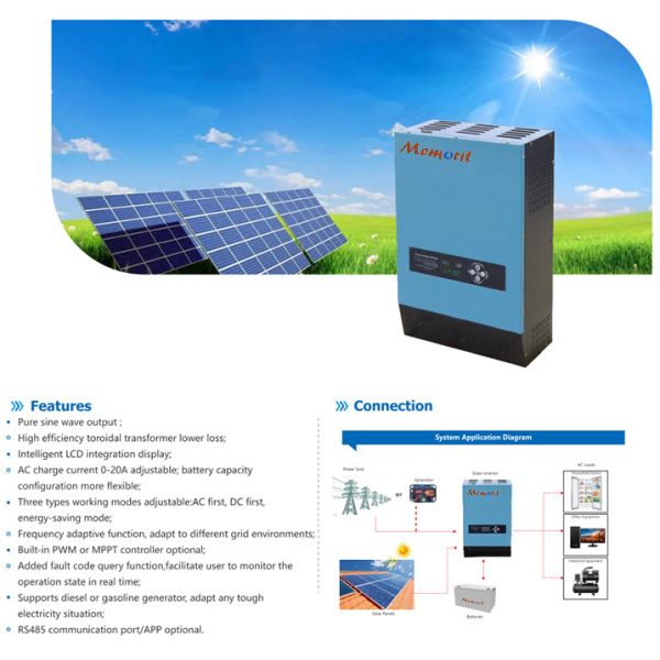 1500W 48V Pure Sine Wave Inverter Low Frequency Solar Inverter