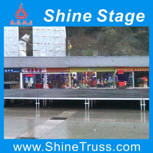 Performance Simple Aluminum Adjustable Concert Stage
