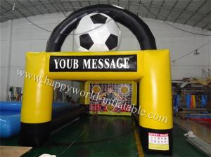 China inflatable football field , inflatable portable soccer goal , inflatable football goal wholesale