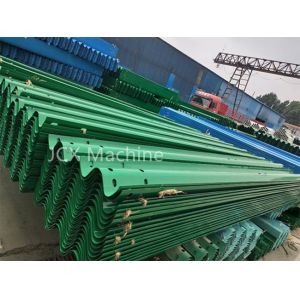 2 Waves Highway Guardrail Roll Forming Machine CE And ISO Certification