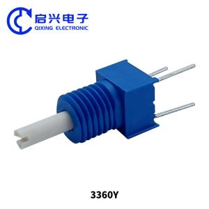 Buy cheap 3360Y 5k Variable Resistors with 6mm Knob 0.5W Rated Power from wholesalers