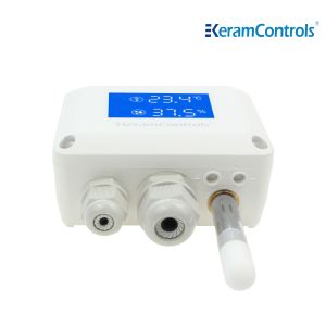 China Air Duct Mounted Sensor Transmitters Temp Humidity RS485 IP65 wholesale