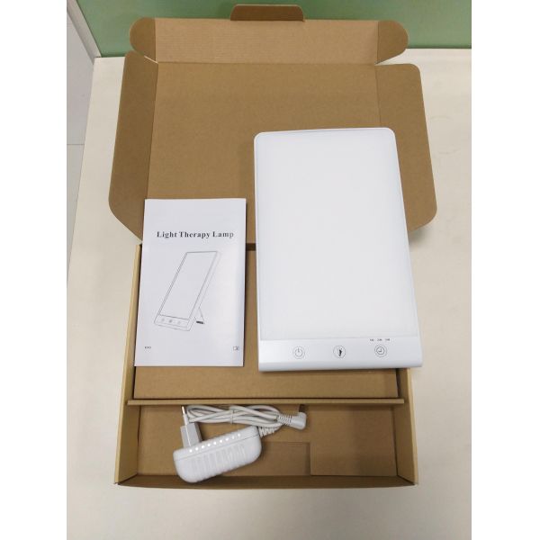 High Luminosity SAD Therapy Lamp for Seasonal Affect Disorder with 3 Different Intensity Levels and UV Free GK-GQ-L1