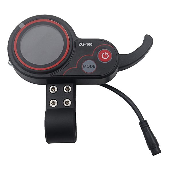 ZQ-100 Six-Pin Display Electric Scooter Controller Aluminium Material Adjusts Three-Speed Regulator