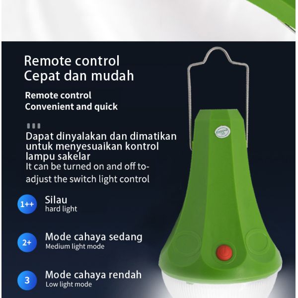 25W Solar Charging Camping Light System Built In Battery Emergency Solar Light Camping Garden Lighting