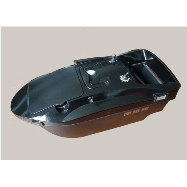 Black RC boat DESS autopilot remote control bait boat DEVC-110