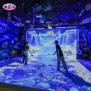 Simulate Ocean Immersive Effects Joyful Beach Interactive Projection Games