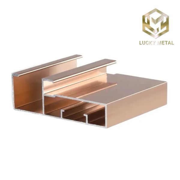Aluminum Wardrobe Door Profile Bending Aluminium Sliding Door Profile Wardrobe