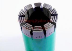 China High Speed Impregnated Diamond Core Drill Bit For Rock Mining Exploration Drilling wholesale