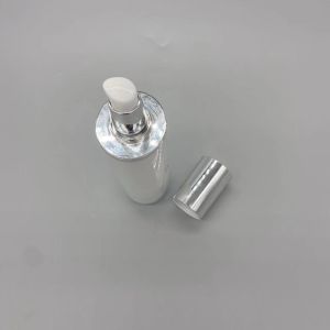 Skincare Plastic 30ml Cosmetic Lotion Pump Cosmetic Toner Bottle White