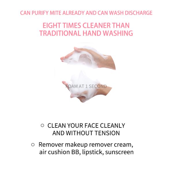 OEM Skincare 120ml Foaming Facial Cleanser Blackhead Remover Face Wash