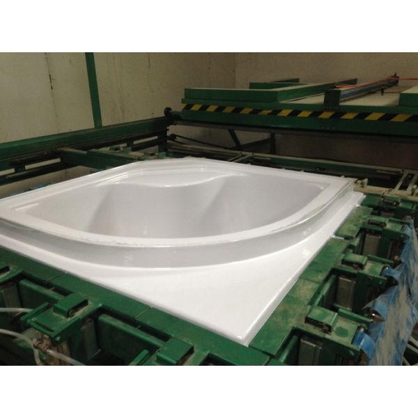 plastic sheet vacuum thermoforming machine