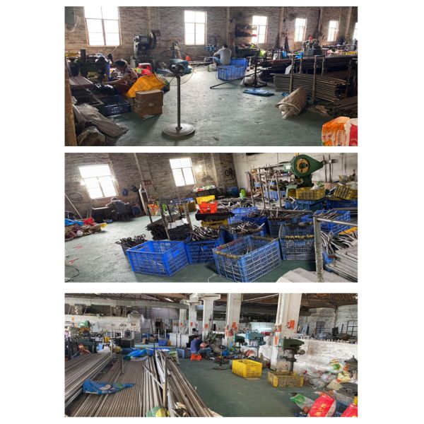 Modern 8 Inches 200mm H Shower Door Handle for Glass Door in SS304 Polish Finish