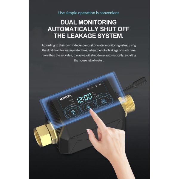 ROHS 240v Smart Home Water Sensor , Wireless Pipe Line Leak Detection System For Whole House