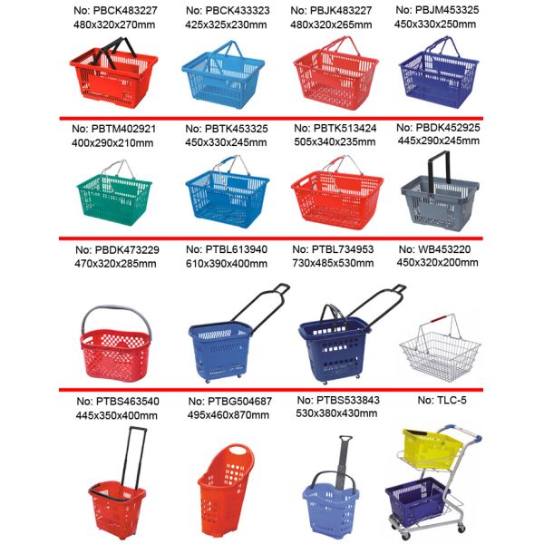 31L Plastic Shopping Trolley On Wheels / Shopping Basket With Aluminum Telescopic Handle