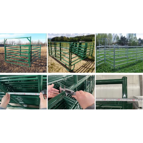 USA Heavy Duty Livestock Fence Panel Anti Broken Horse Round Pen Panels