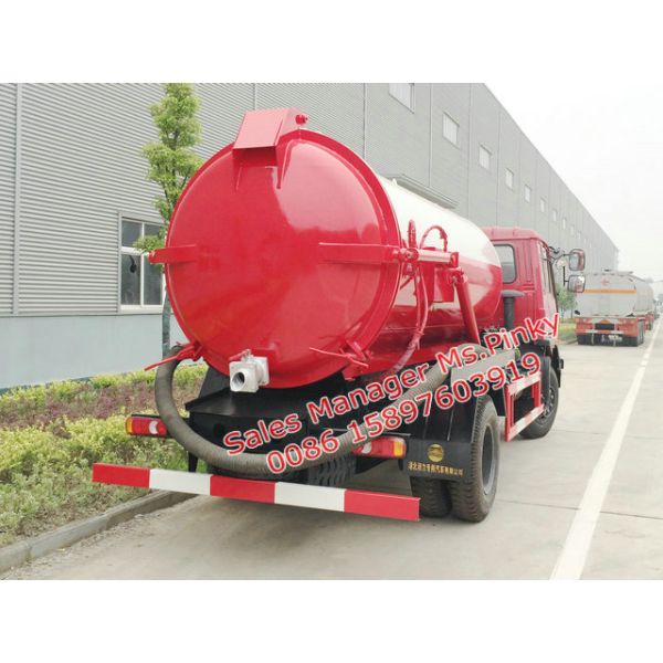 8000Liters Sewage Suction Truck Dongfeng Jet Vacuum Suction Truck 4×2 Driving Type