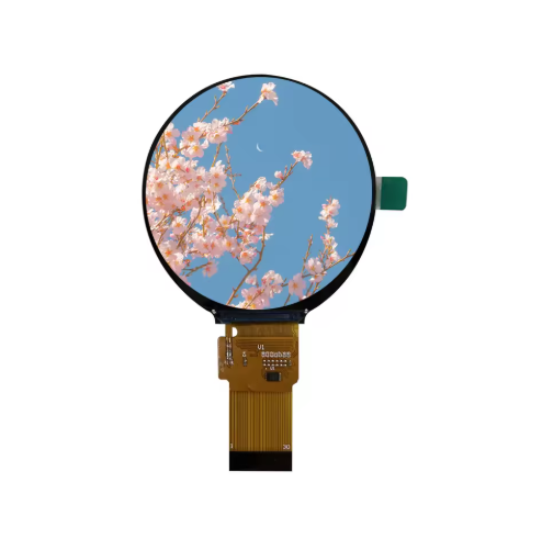 High Resolution Round Display Module 300 Cd/M2 IPS Touchscreen IP65