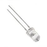 Through Hole 5 Mm Yellow Water Clear LED Round Type With 8000~10000 Mcd