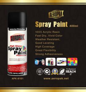 China High Glossy Aerosol Spray Paint , Wide Coverage Automotive Aerosol Paint wholesale