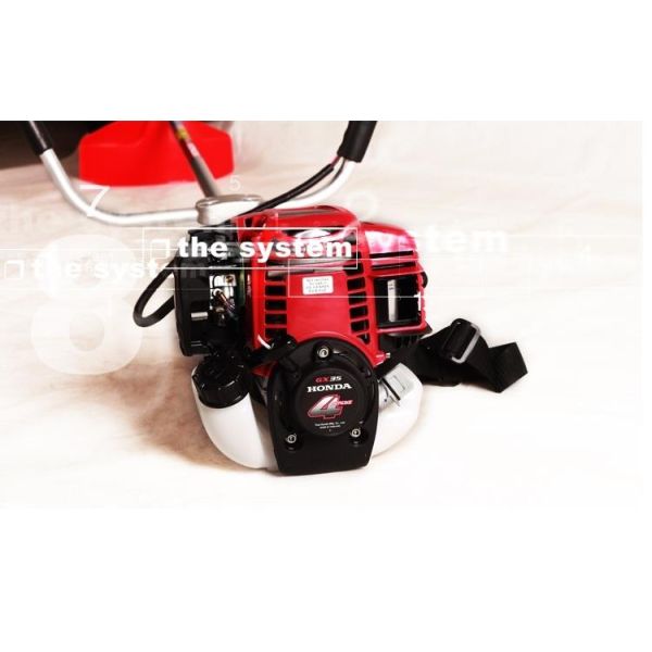 Electric Start 35.8cc Gasoline 4 Stroke Petrol Brush Cutter Machine In Glass Trimmer