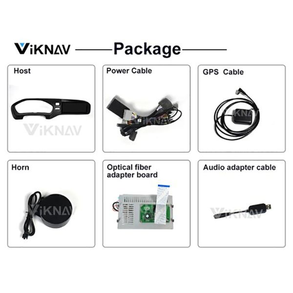 Viknav Car Radio For Volvo v40 (2011-2019) 8.8 inch HD LCD Touch Screen GPS Navigation Wireless Carplay Video Player