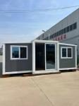 40ft Expandable Container Home Temporary Shelter With Bathroom