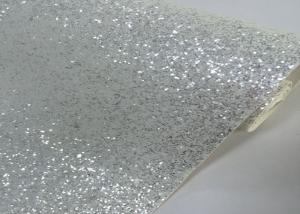 China Chunky White Silver Glitter Effect Wallpaper Living Room 3d Wallpaper Non Woven wholesale
