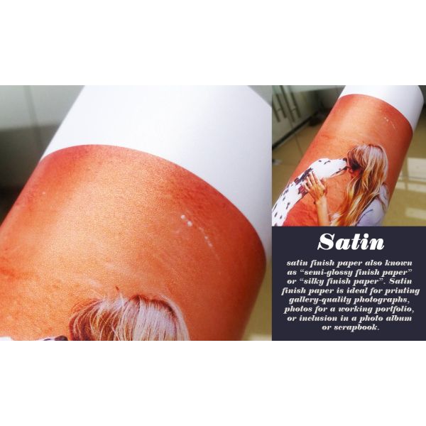 Water Resistant 200gsm A3 RC Satin Photo Paper