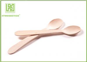 China Smooth Surface Disposable Wooden Utensils , Bamboo Disposable Flatware For Wedding on sale