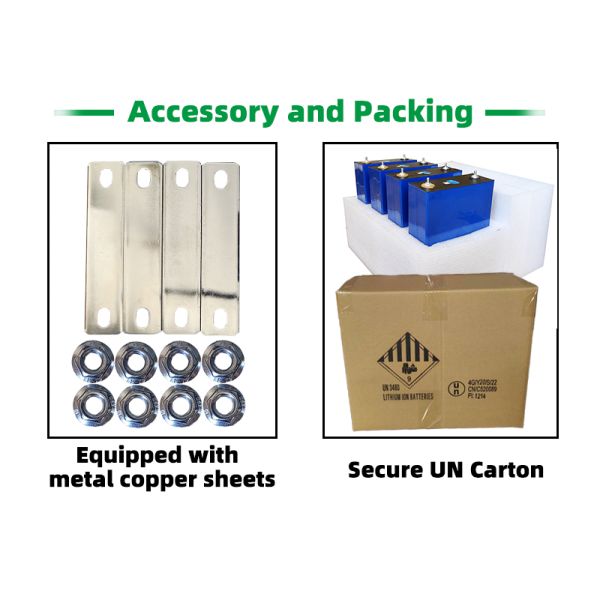 3.2V 280Ah Lifepo4 Cell EV LF280K Lithium Ion Battery For Solar Energy Storage System