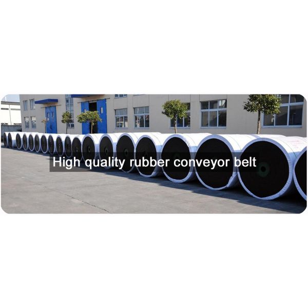 Skim-coated Ply Skiing Conveyor Belt with 1.45mm/ply Thickness Belt width 500-2500mm