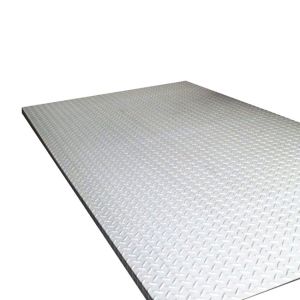 SS 304 Stainless Steel Sheet Chequered Plate Cold Rolled 1500mm