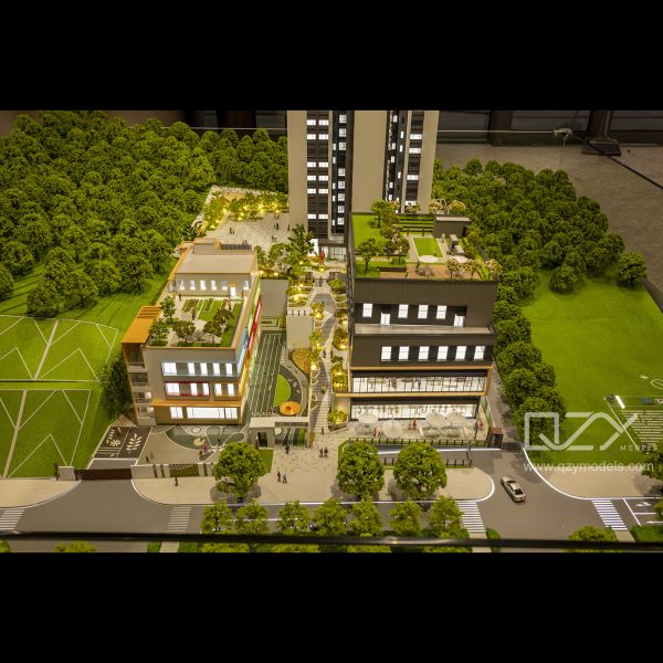 Sandbox Models Shenzhen Talents Housing Group- 1:75 Fengjing Residence Model