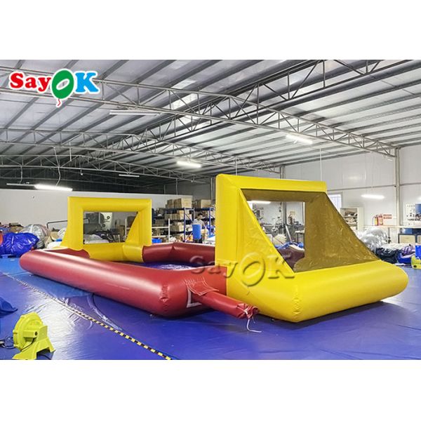 Inflatable Soccer Ball Game Interactive Inflatable Sports Games Airtight Pvc Soccer Field
