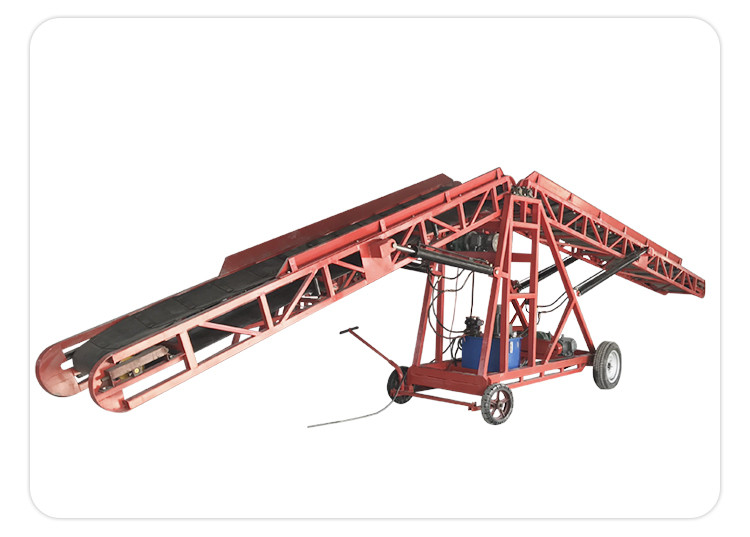China Custom Power Double Wing Loading Telescopic Belt Conveyor Mobile 8-28m wholesale