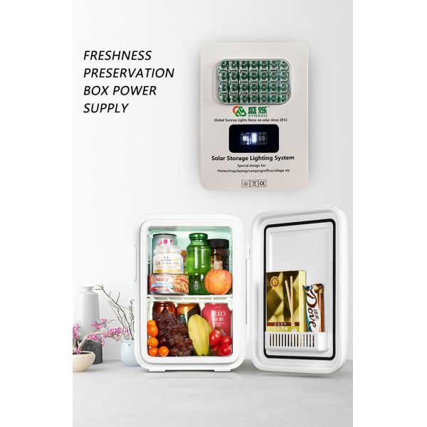 White 16V 12.5AH/25AH Portable Solar Generators With Battery Capacity 2600mAh